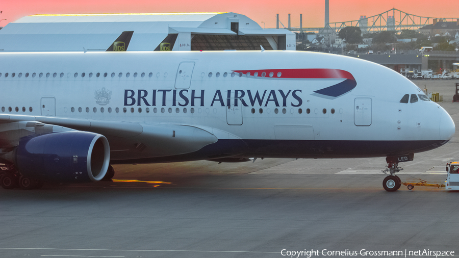 British Airways Airbus A380-841 (G-XLED) | Photo 421134