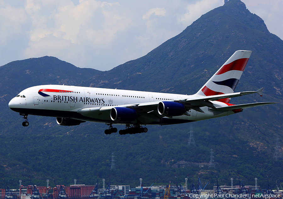 British Airways Airbus A380-841 (G-XLED) | Photo 48591