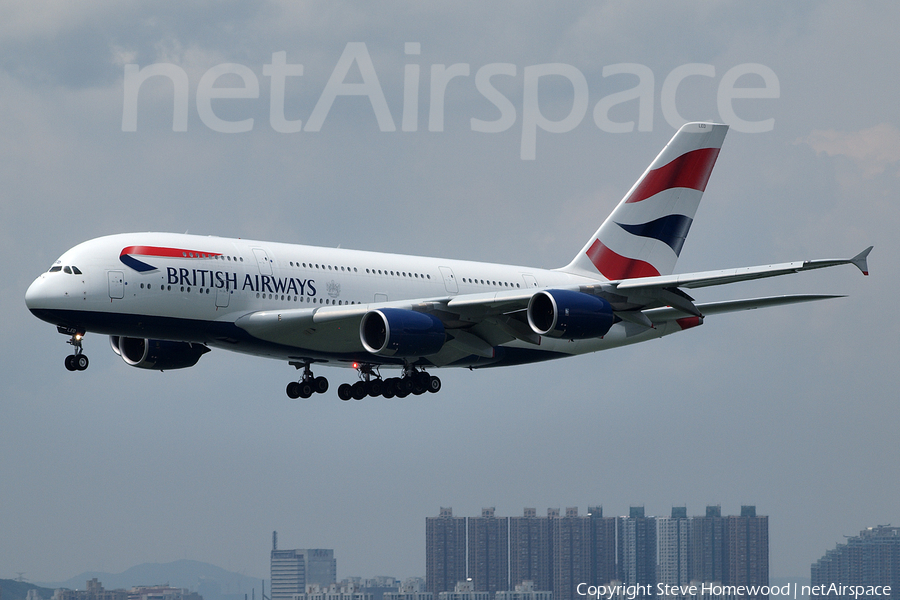 British Airways Airbus A380-841 (G-XLED) | Photo 51089