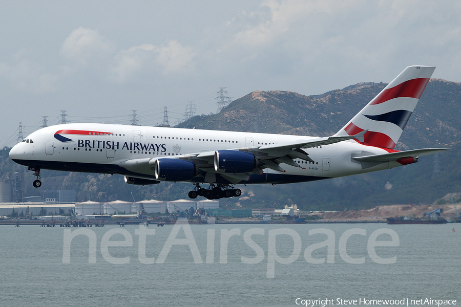 British Airways Airbus A380-841 (G-XLED) | Photo 51090