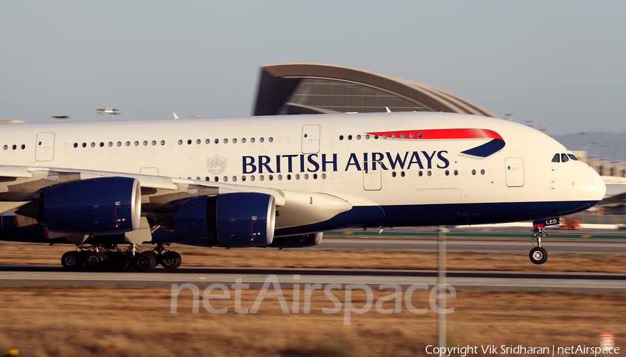 British Airways Airbus A380-841 (G-XLED) | Photo 194316