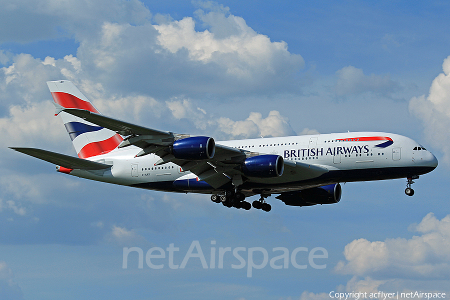 British Airways Airbus A380-841 (G-XLED) | Photo 152417