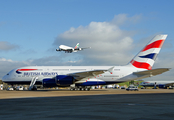 British Airways Airbus A380-841 (G-XLED) at  London - Heathrow, United Kingdom