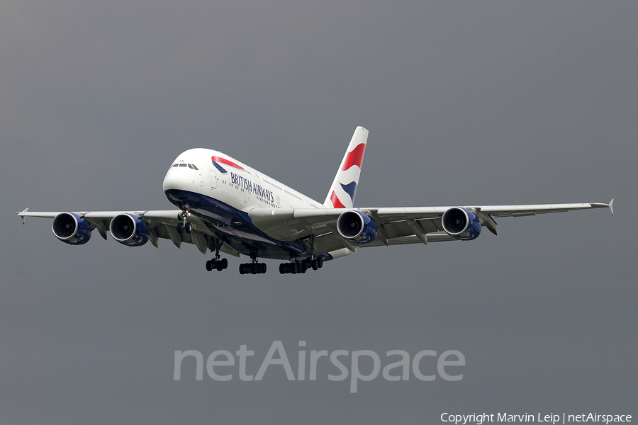 British Airways Airbus A380-841 (G-XLED) | Photo 553836