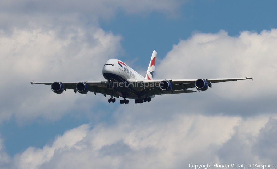 British Airways Airbus A380-841 (G-XLED) | Photo 607894