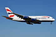 British Airways Airbus A380-841 (G-XLEE) at  Dallas/Ft. Worth - International, United States