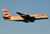 British Airways Airbus A380-841 (G-XLEE) at  Dallas/Ft. Worth - International, United States