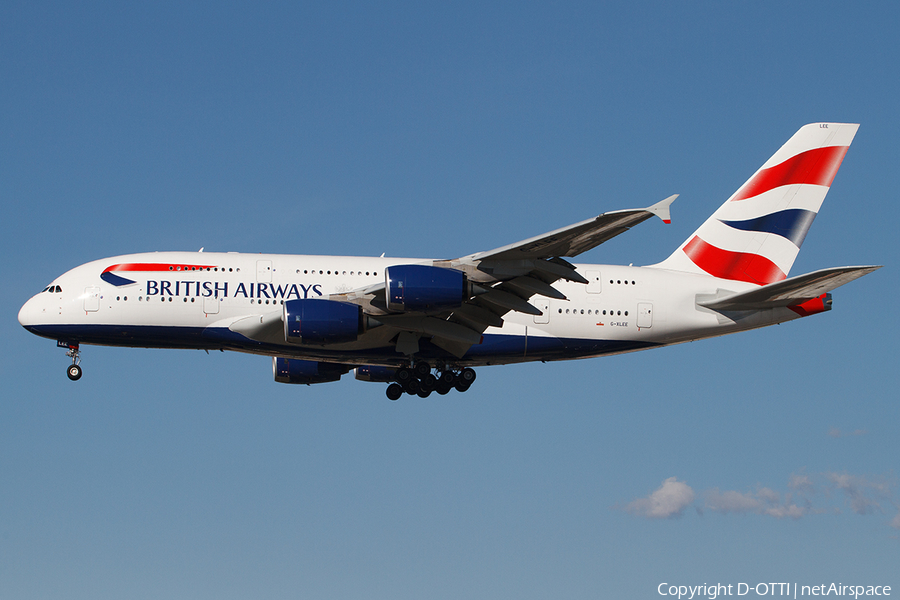 British Airways Airbus A380-841 (G-XLEE) | Photo 471184
