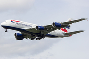 British Airways Airbus A380-841 (G-XLEE) at  London - Heathrow, United Kingdom