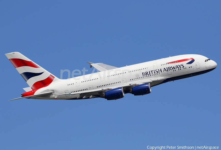 British Airways Airbus A380-841 (G-XLEE) | Photo 247820