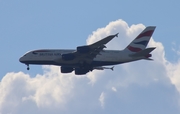 British Airways Airbus A380-841 (G-XLEE) at  Orlando - International (McCoy), United States