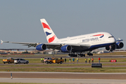 British Airways Airbus A380-841 (G-XLEF) at  Dallas/Ft. Worth - International, United States