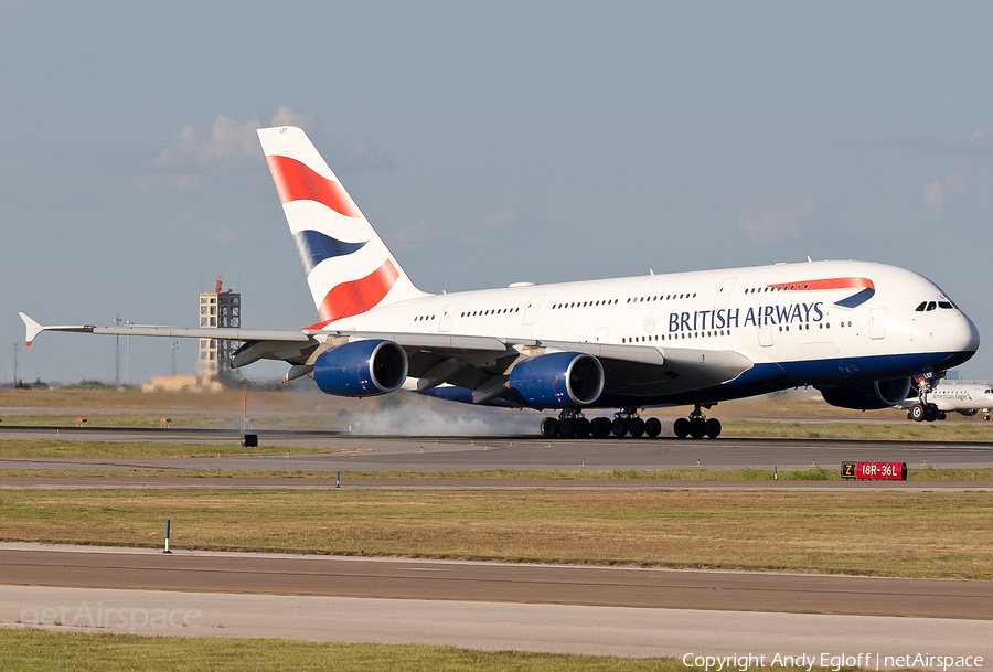 British Airways Airbus A380-841 (G-XLEF) | Photo 517345