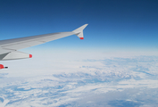 British Airways Airbus A380-841 (G-XLEF) at  In Flight, Greenland