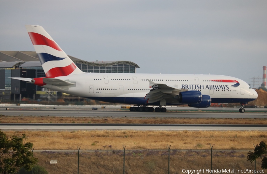 British Airways Airbus A380-841 (G-XLEF) | Photo 300012