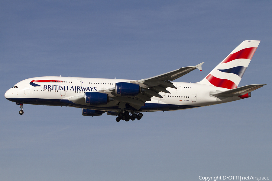 British Airways Airbus A380-841 (G-XLEF) | Photo 467794