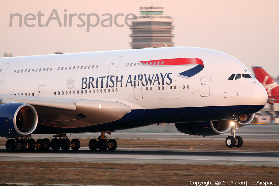 British Airways Airbus A380-841 (G-XLEF) | Photo 54276