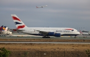 British Airways Airbus A380-841 (G-XLEF) at  Los Angeles - International, United States