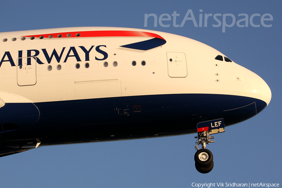 British Airways Airbus A380-841 (G-XLEF) | Photo 86164