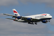 British Airways Airbus A380-841 (G-XLEF) at  London - Heathrow, United Kingdom