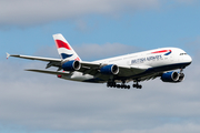 British Airways Airbus A380-841 (G-XLEF) at  London - Heathrow, United Kingdom