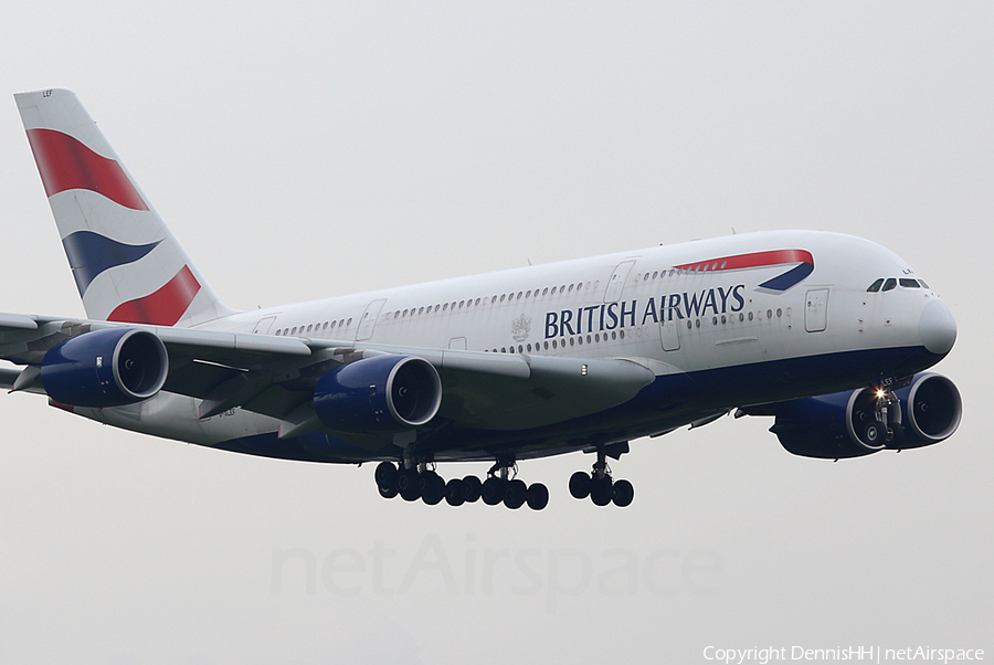 British Airways Airbus A380-841 (G-XLEF) | Photo 393700