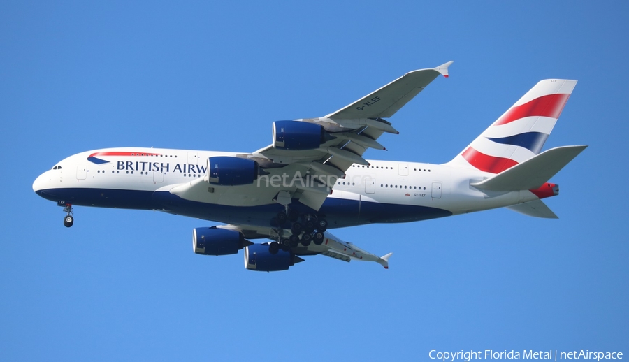 British Airways Airbus A380-841 (G-XLEF) | Photo 316819