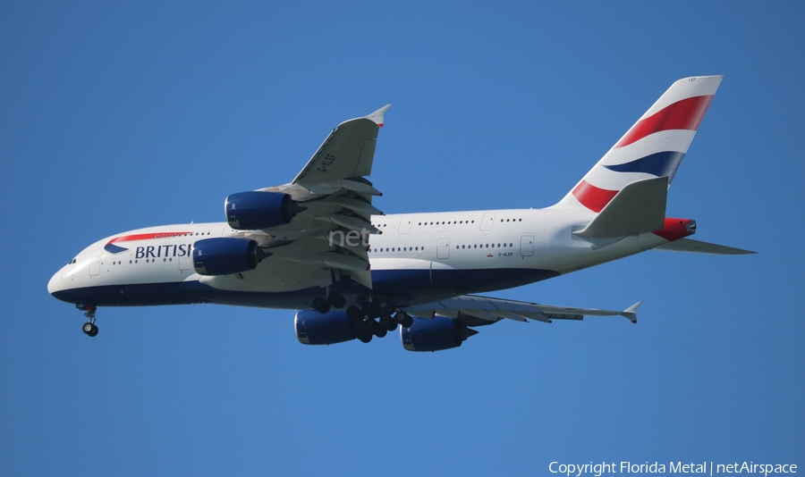 British Airways Airbus A380-841 (G-XLEF) | Photo 545095