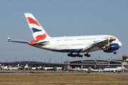 British Airways Airbus A380-841 (G-XLEG) at  Dallas/Ft. Worth - International, United States