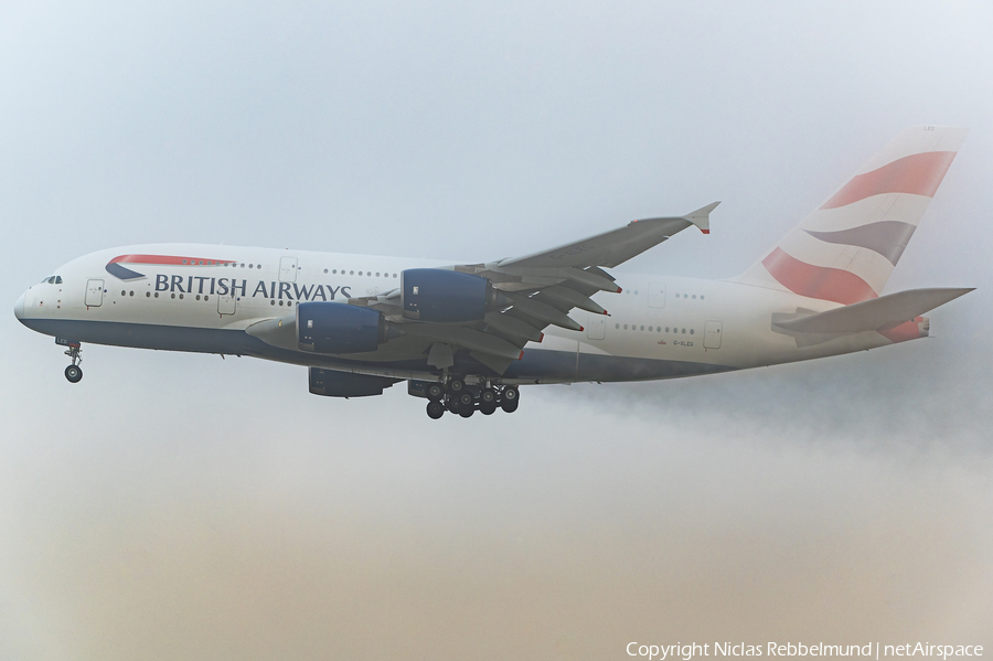 British Airways Airbus A380-841 (G-XLEG) | Photo 481015