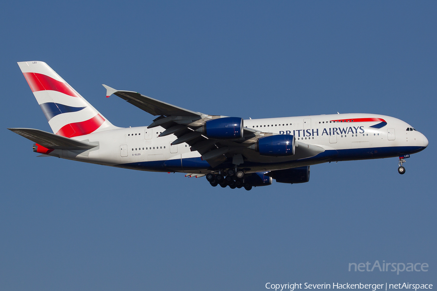 British Airways Airbus A380-841 (G-XLEG) | Photo 198491