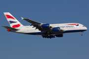 British Airways Airbus A380-841 (G-XLEG) at  Johannesburg - O.R.Tambo International, South Africa