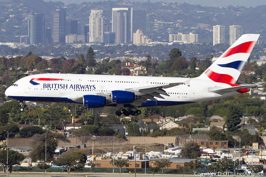 British Airways Airbus A380-841 (G-XLEG) | Photo 469851