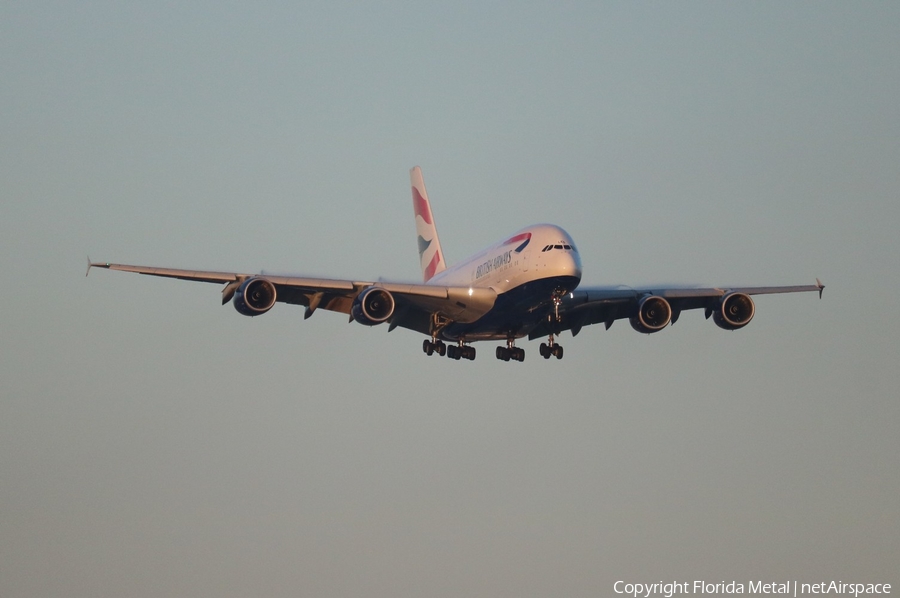 British Airways Airbus A380-841 (G-XLEG) | Photo 545098