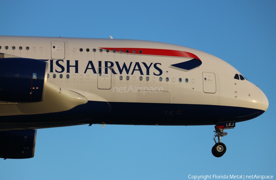 British Airways Airbus A380-841 (G-XLEG) | Photo 607899