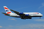 British Airways Airbus A380-841 (G-XLEG) at  London - Heathrow, United Kingdom