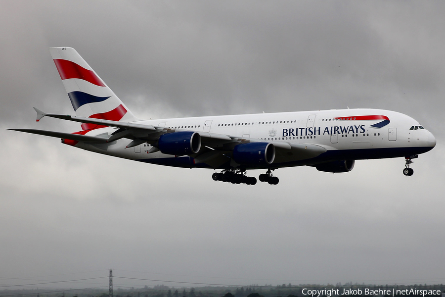 British Airways Airbus A380-841 (G-XLEG) | Photo 185495