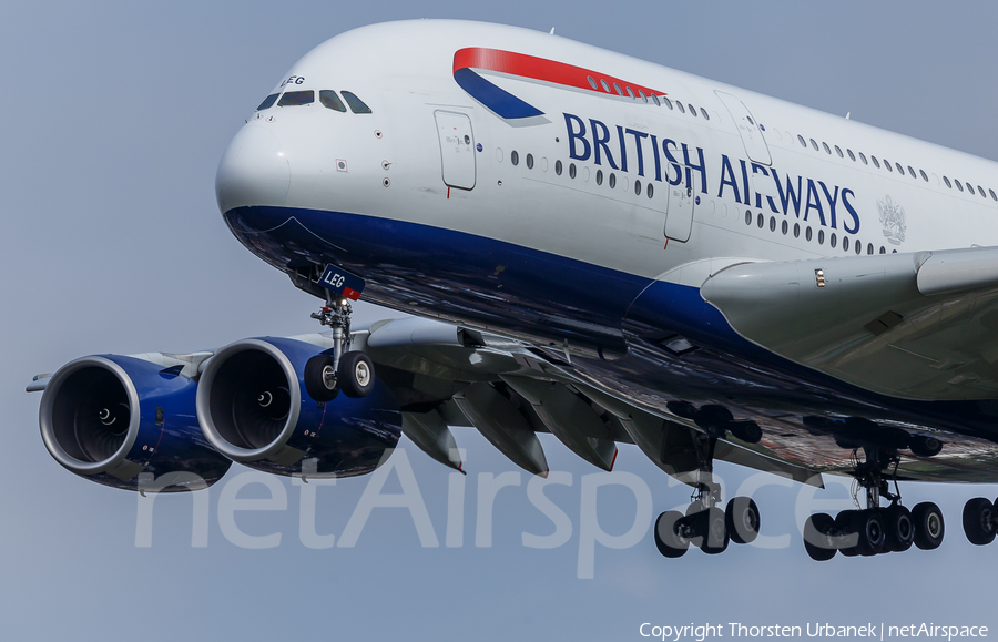 British Airways Airbus A380-841 (G-XLEG) | Photo 188142