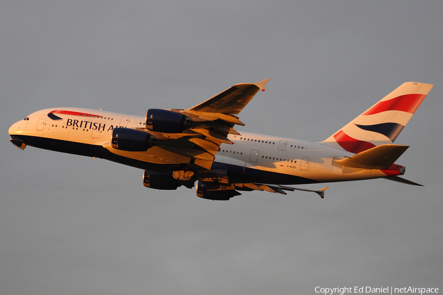 British Airways Airbus A380-841 (G-XLEG) | Photo 199491