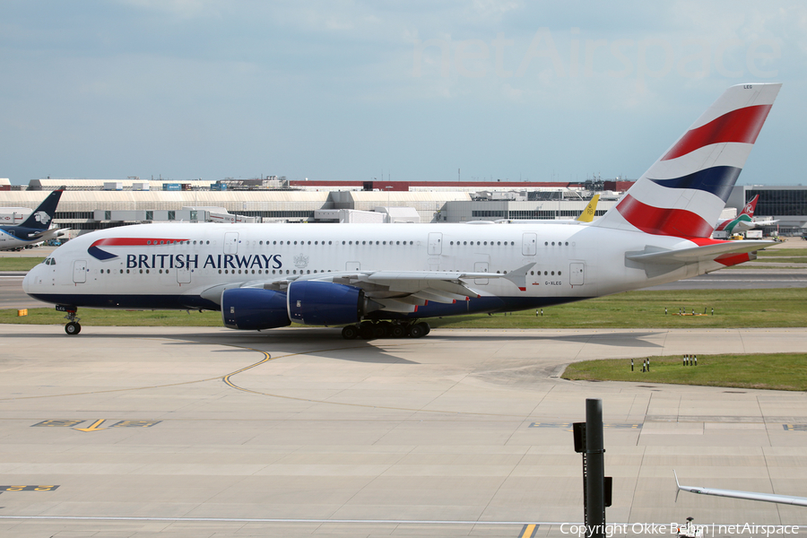 British Airways Airbus A380-841 (G-XLEG) | Photo 335361