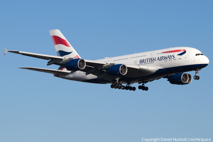 British Airways Airbus A380-841 (G-XLEG) | Photo 503569