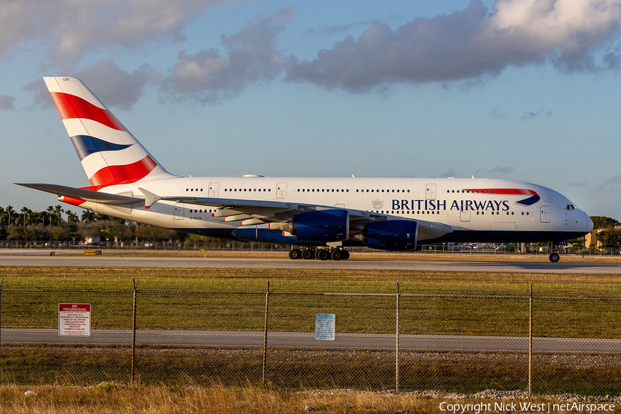 British Airways Airbus A380-841 (G-XLEG) | Photo 553097