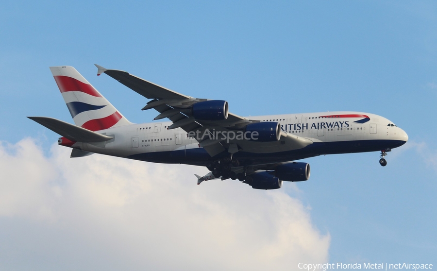 British Airways Airbus A380-841 (G-XLEG) | Photo 349326