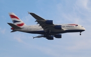 British Airways Airbus A380-841 (G-XLEG) at  Chicago - O'Hare International, United States