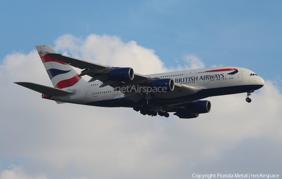 British Airways Airbus A380-841 (G-XLEG) | Photo 607898