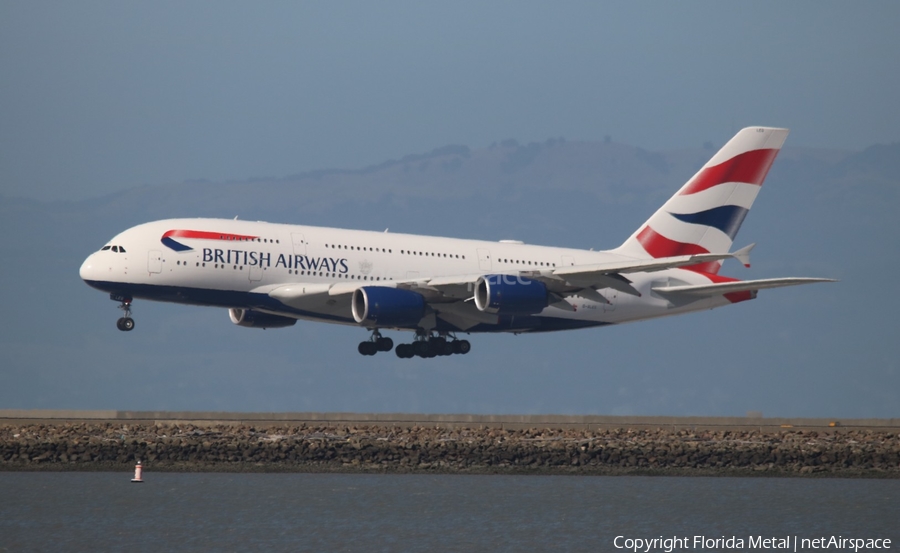 British Airways Airbus A380-841 (G-XLEG) | Photo 545097
