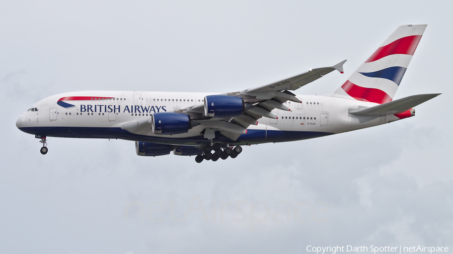 British Airways Airbus A380-841 (G-XLEG) | Photo 308975
