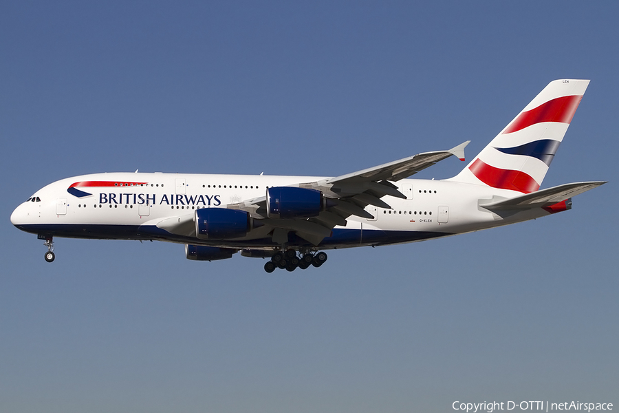 British Airways Airbus A380-841 (G-XLEH) | Photo 457462