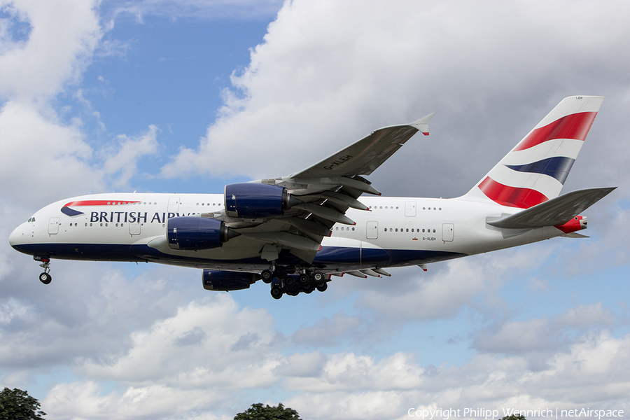 British Airways Airbus A380-841 (G-XLEH) | Photo 115494