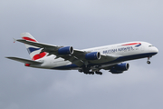 British Airways Airbus A380-841 (G-XLEH) at  London - Heathrow, United Kingdom